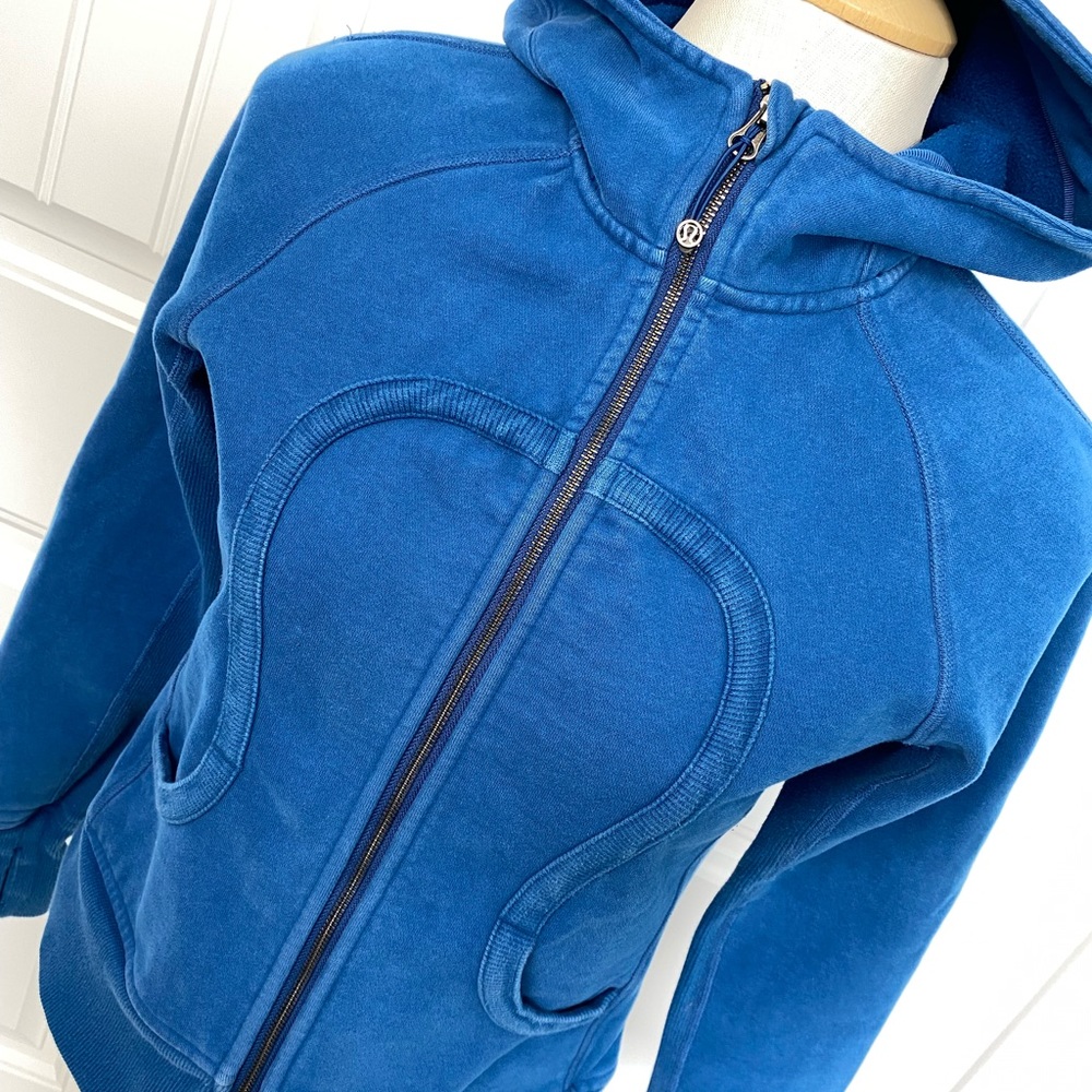 Lululemon Blue Scuba Hoodie
